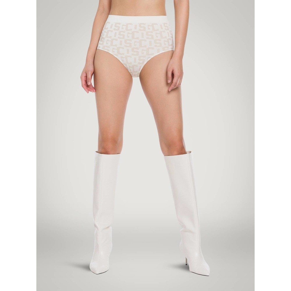 GCDS x Wolford MONOGRAM SHORTS